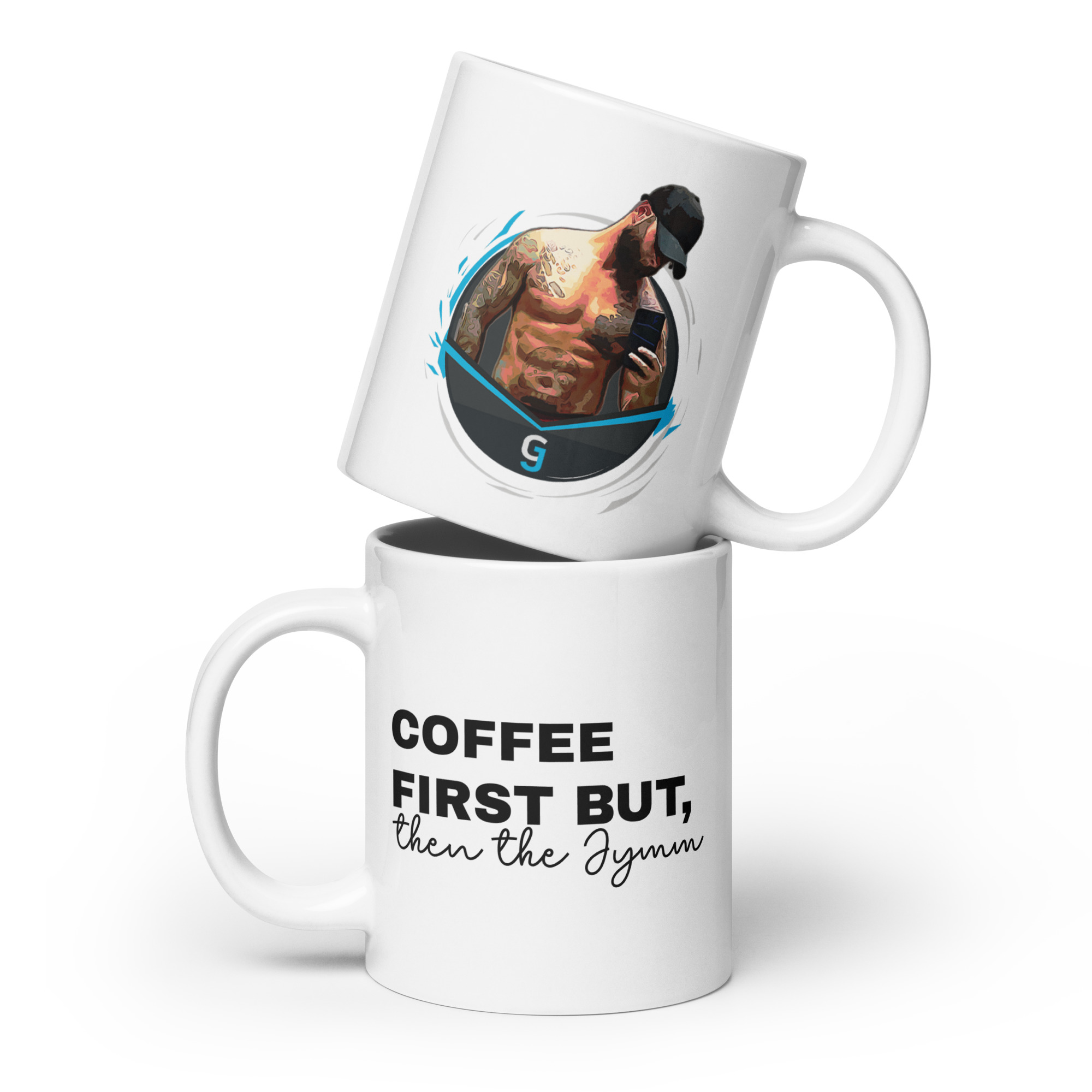 Gym Jymm coffee mug